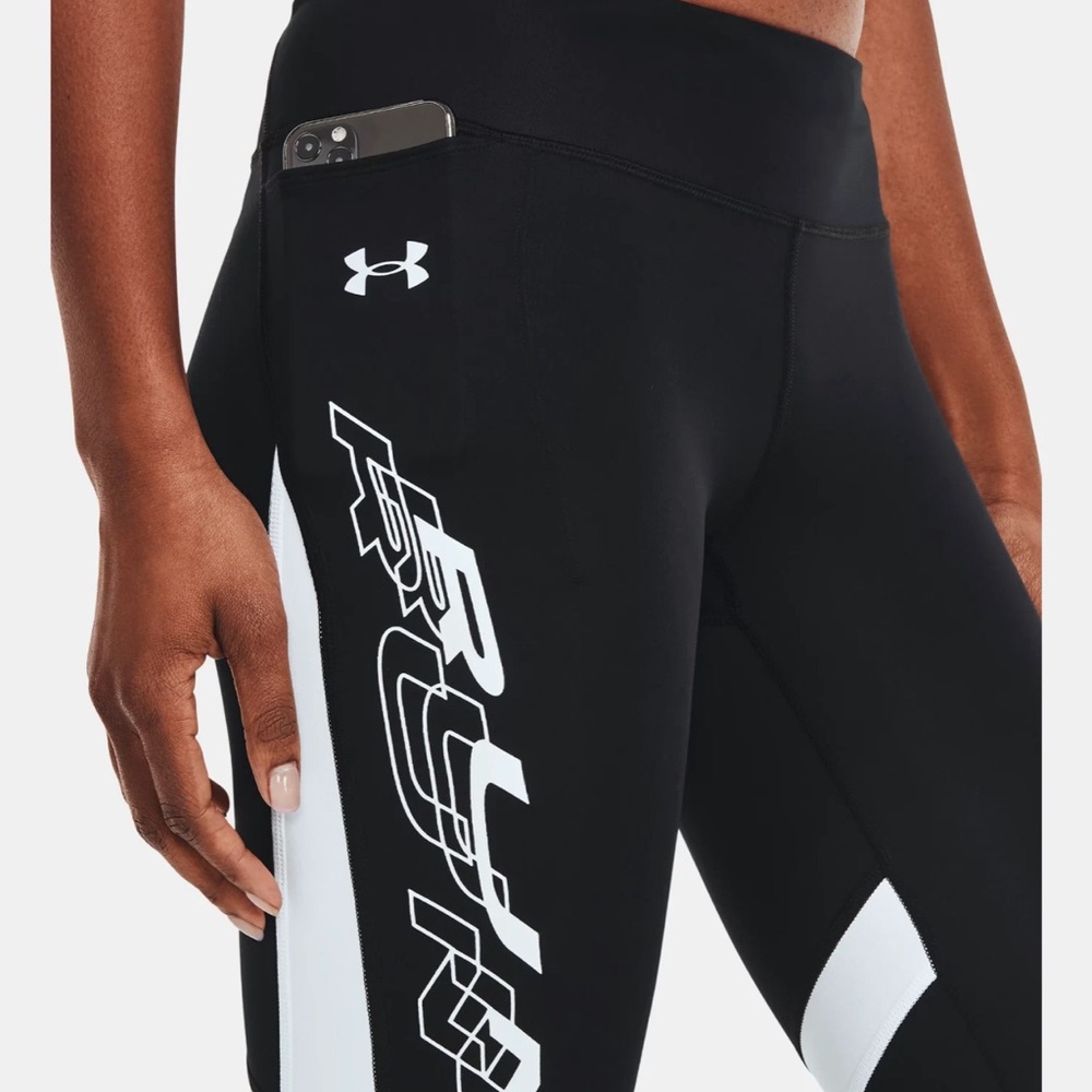 UA Women's Black and White Leggings